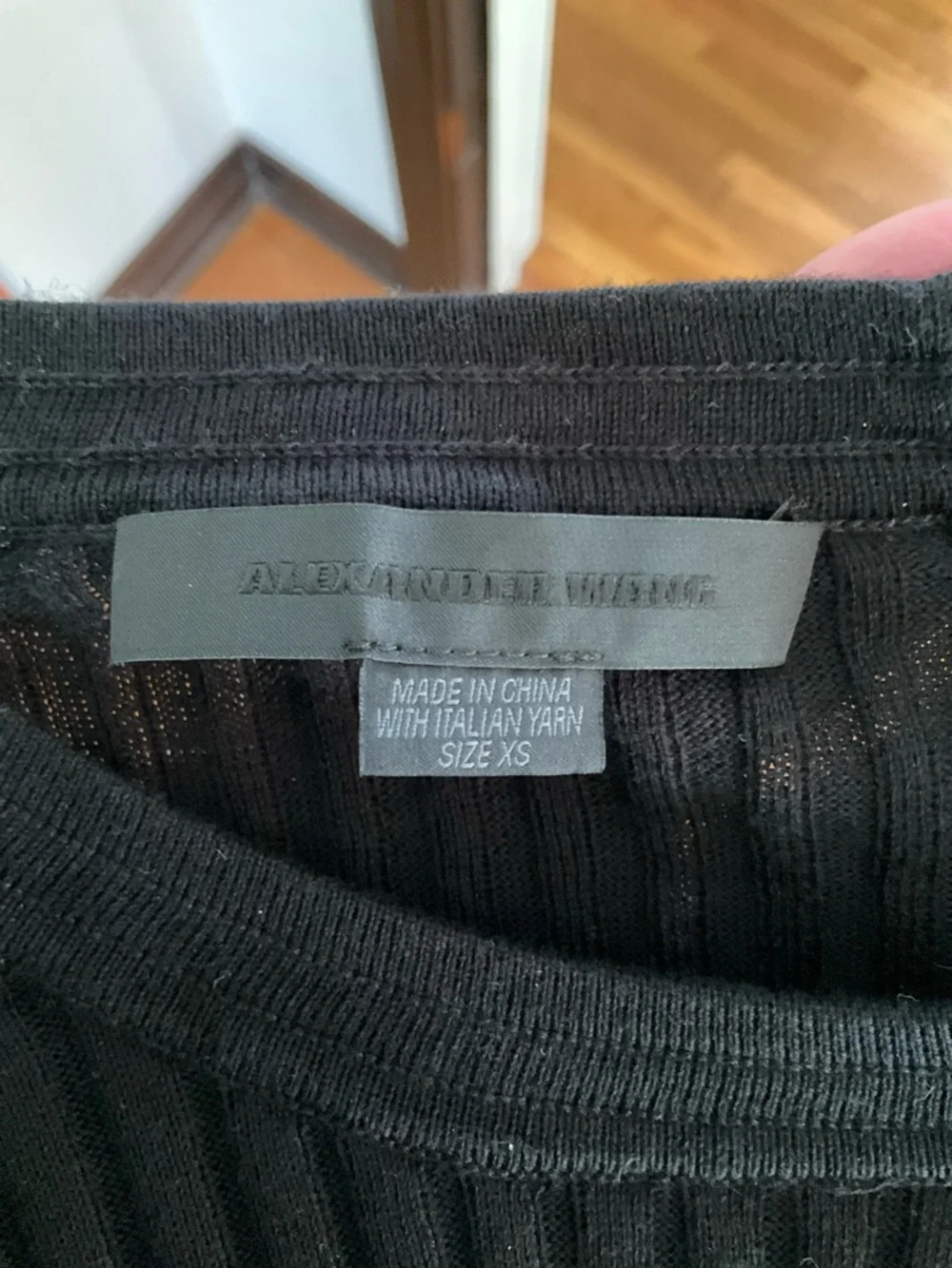 Alexander Wang slim ribbed